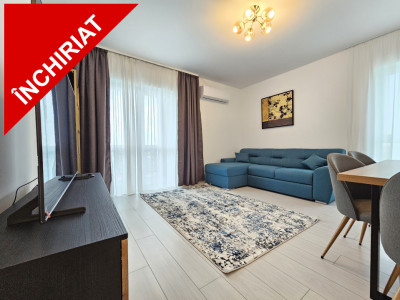 INCHIRIAT! Apartament 3 camere, 2 bai, parcare subterana, boxa, Bridge 7