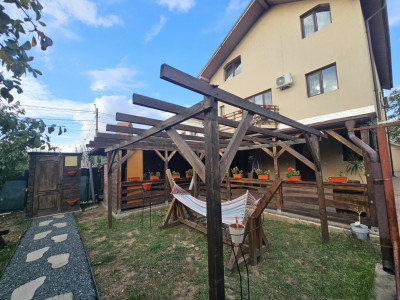 Afumati, vila individuala 7 camere rezidentiala sau HoReCa, curte 608mp